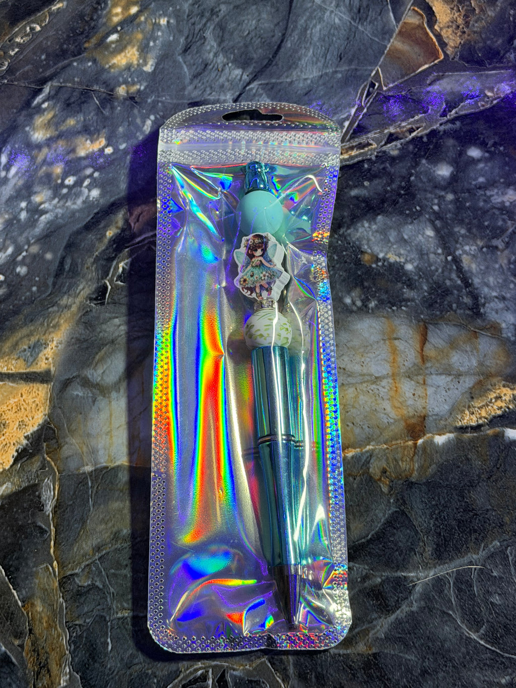 Beaded Pens with Charms