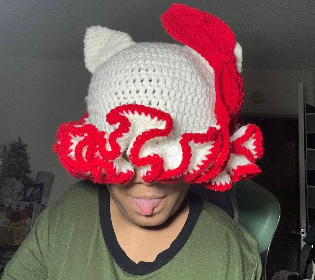 Hello Kitty Ruffle Hat