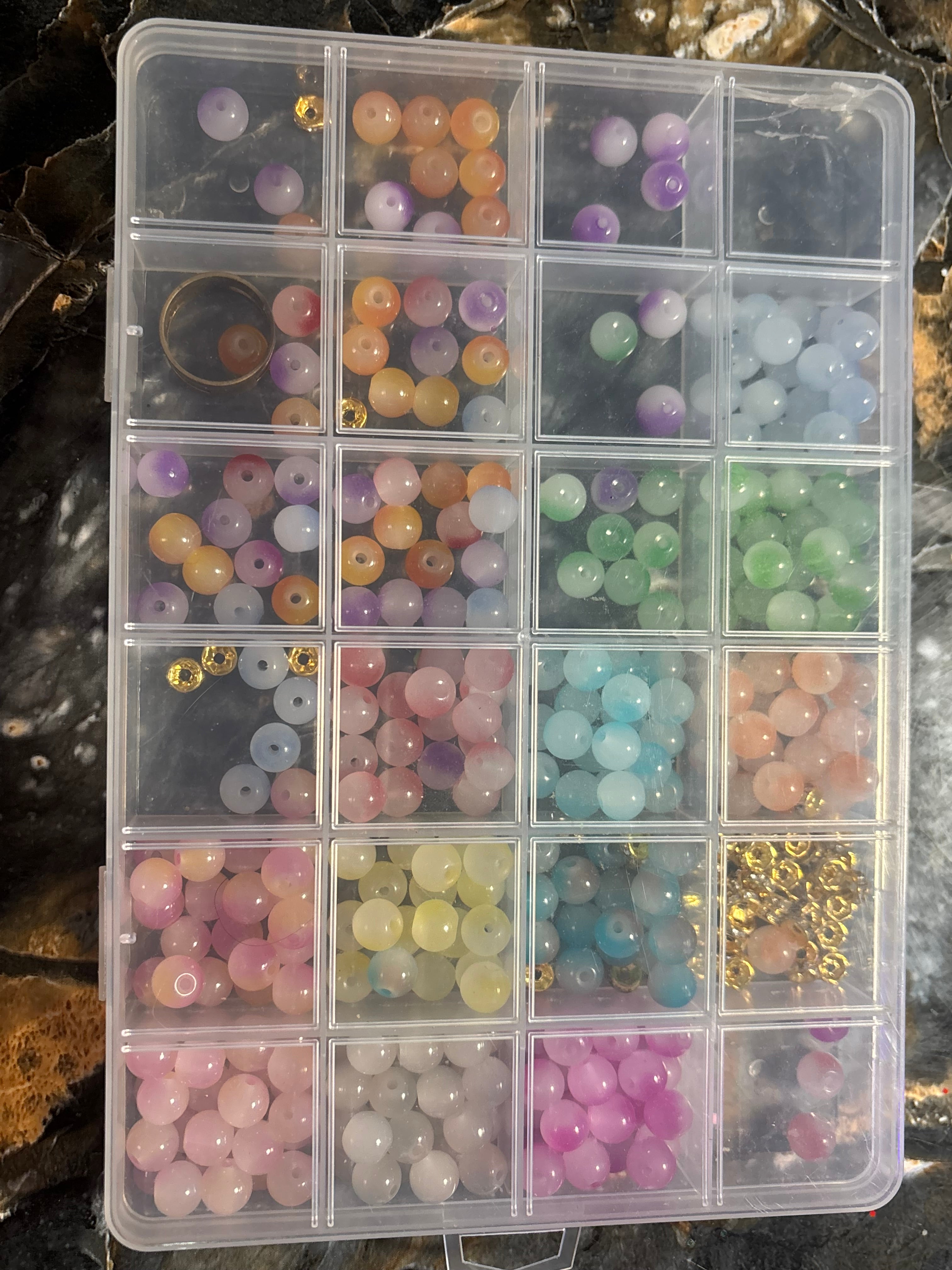 Colorful 6mm beads