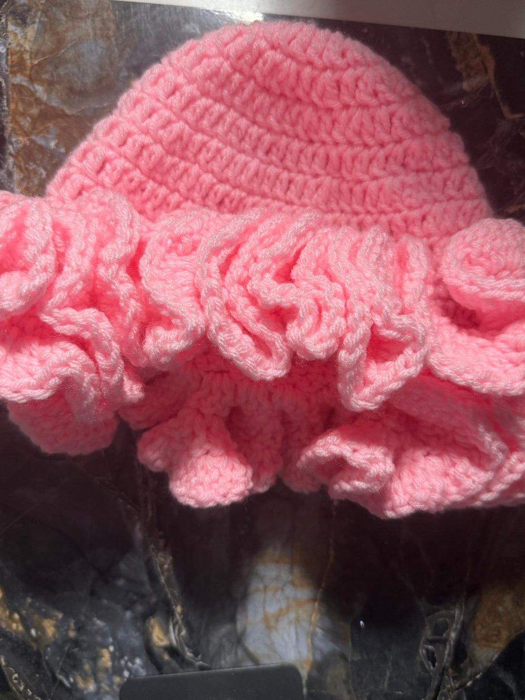 Crochet Ruffle Hats