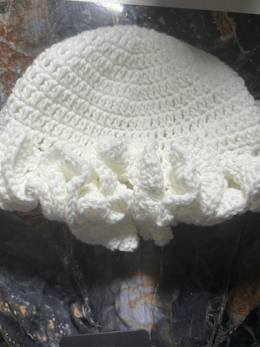 Crochet Ruffle Hats