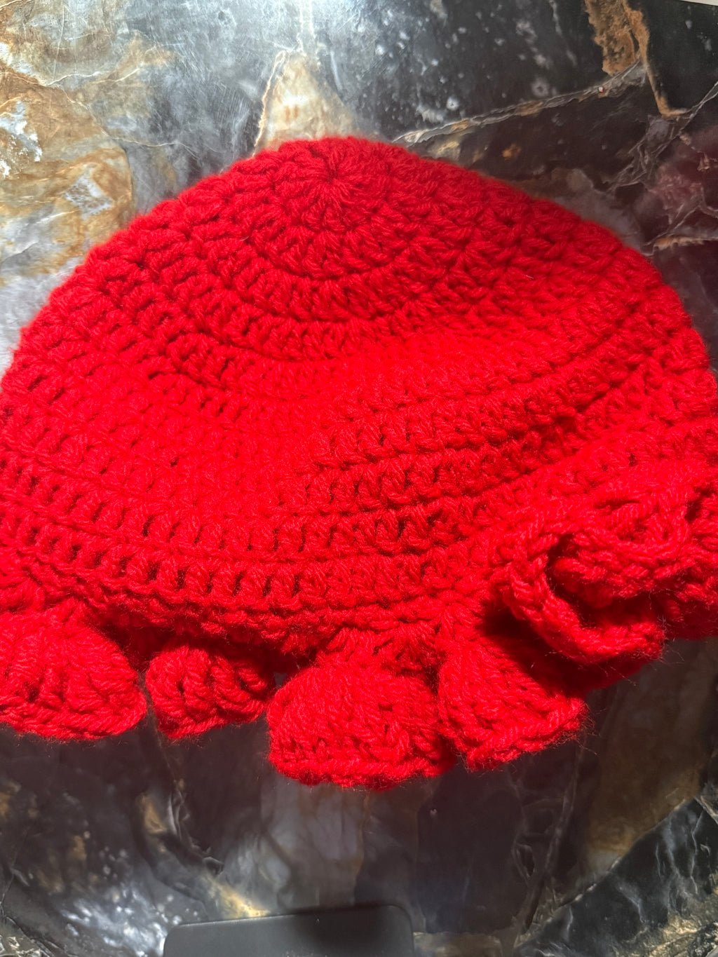 Crochet Ruffle Hats