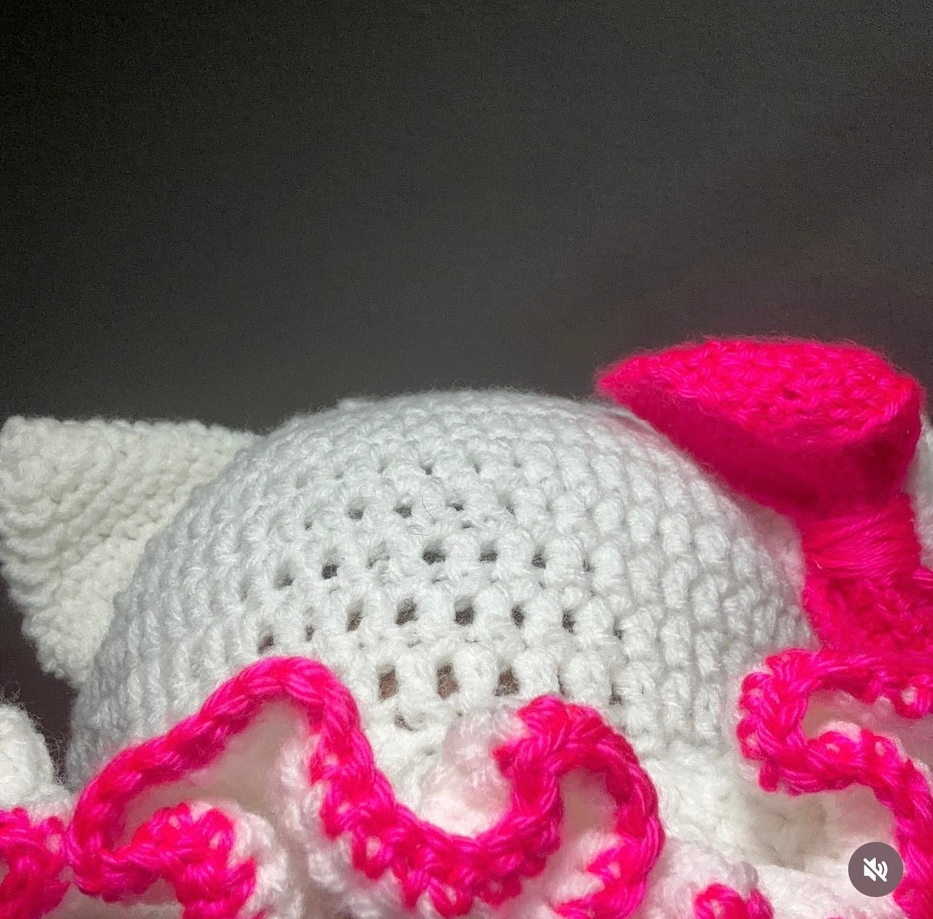 Hello Kitty Ruffle Hat