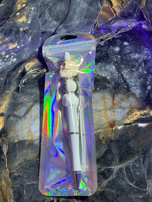 Beaded Pens with Charms
