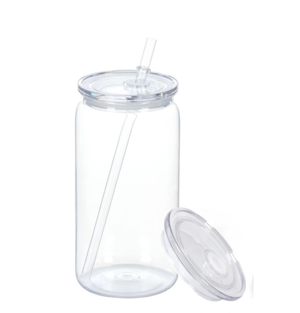 16 oz Acrylic Snowglobe Cups