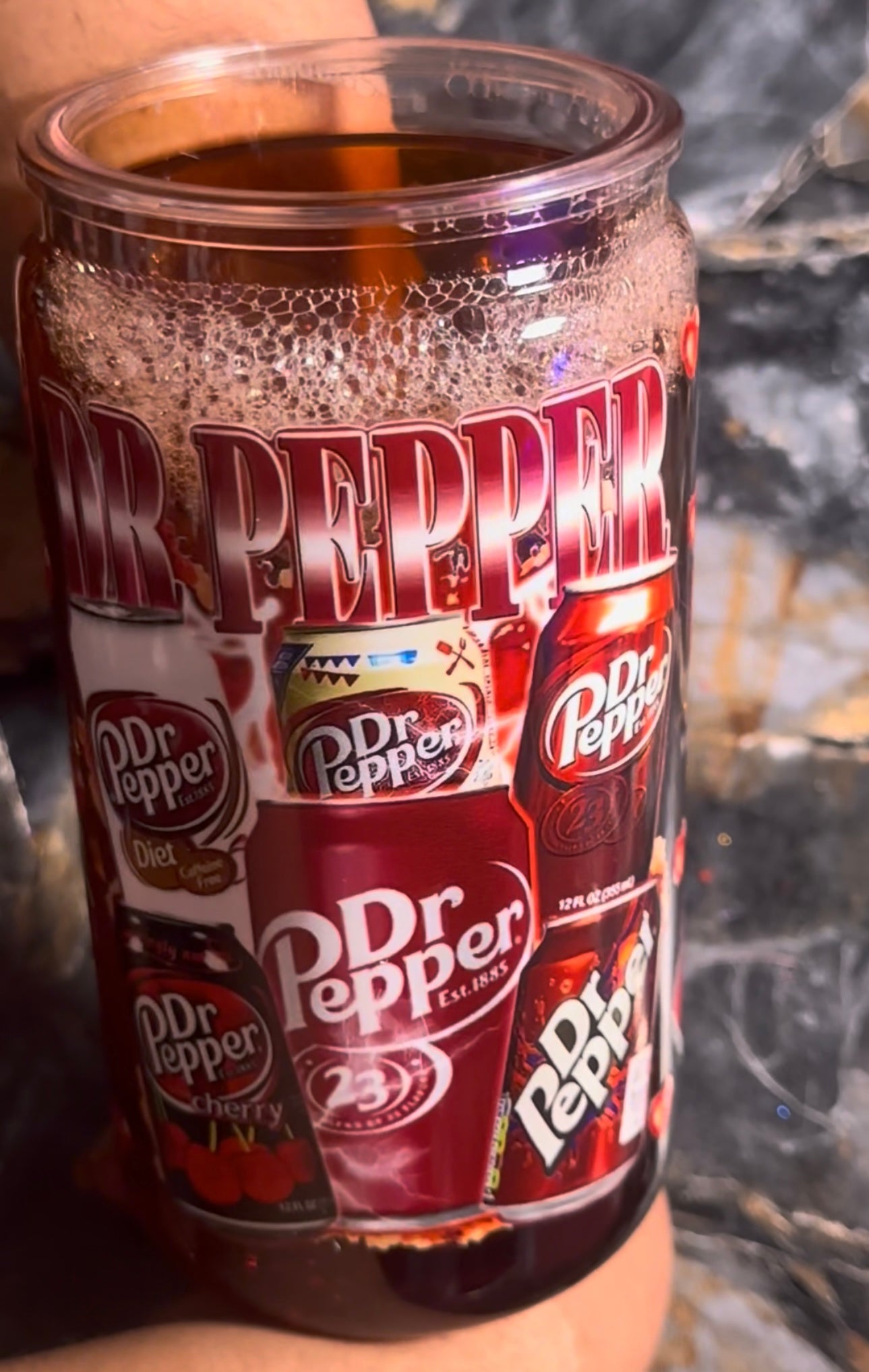 Dr pepper Soda Cup