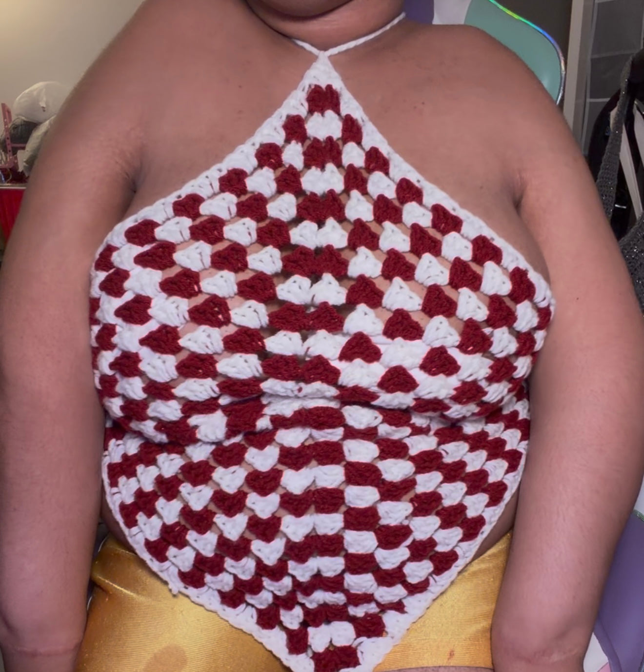 Granny Square Diamond Top