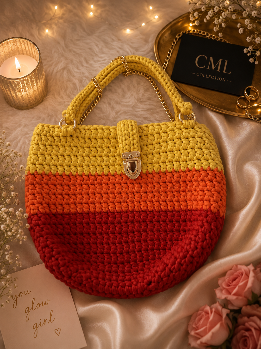 Jade Crochet Bag